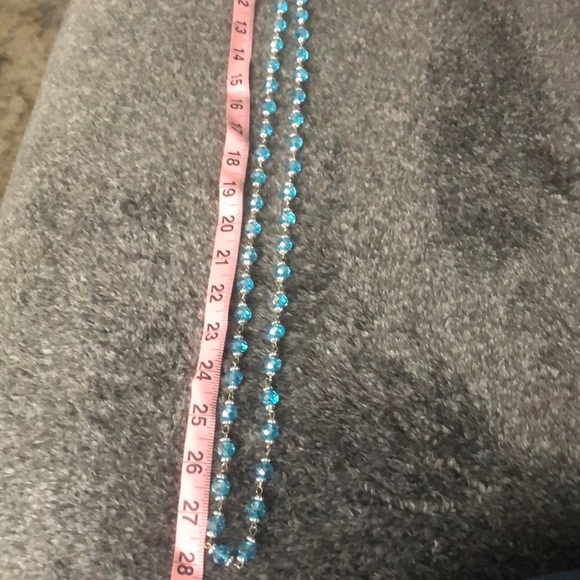🌻 bundle 3 for 20 Blue and silver necklace - Picture 5 of 6